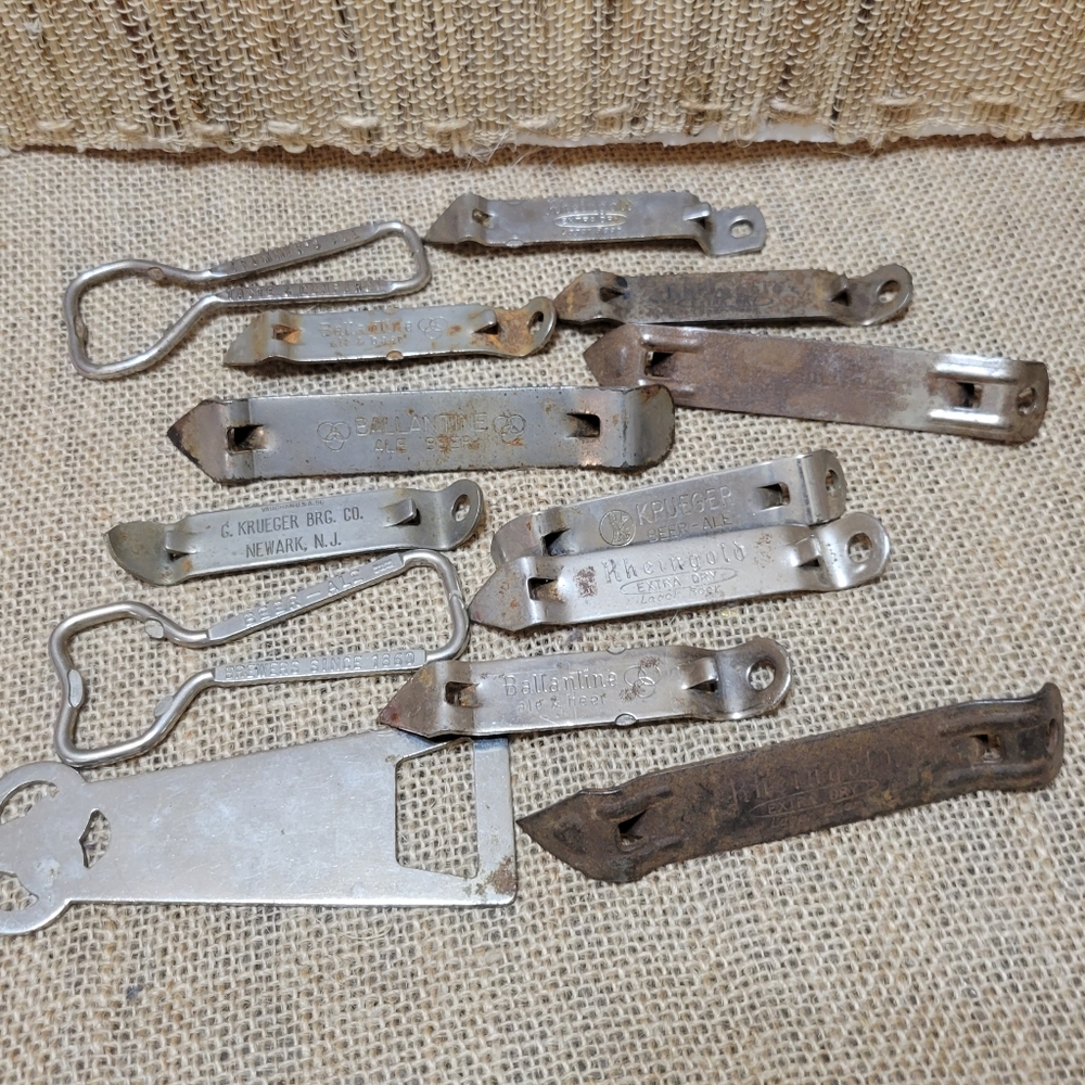 Collection of 13 Vintage Beer Bottle Openers